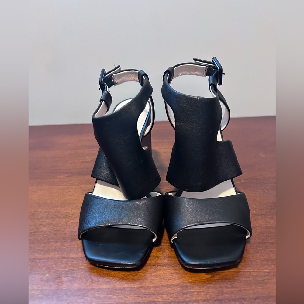 Enzo Angiolini Soft Black Leather Trudy 8m/38 1/2